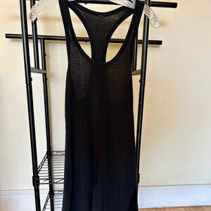 lululemon Tank Mini Dress Size 4 Used Black